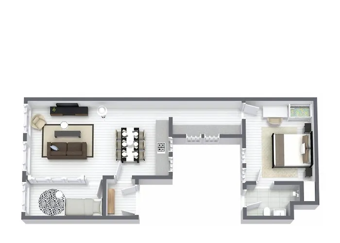 Lejlighed Stylish On Lively Street In Downtown *