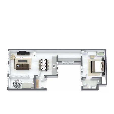 Apartamento Stylish On Lively Street In Downtown *