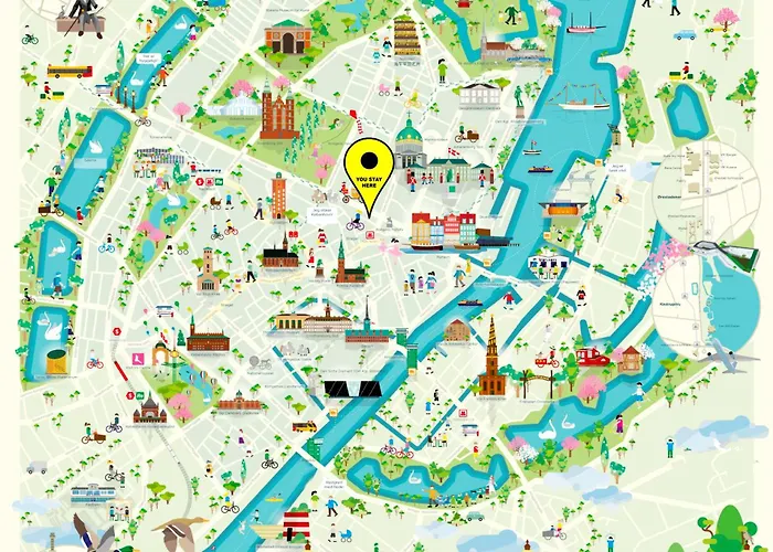 Stylish On Lively Street In Downtown * København